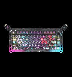 Клавіатура механічна GravaStar Mercury V75 Pro 80keys Magnetic Jade Gaming 8K USB-A RGB Neon Graffiti