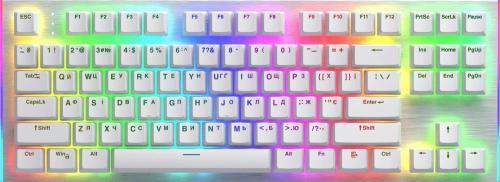 Клавіатура механічна HATOR Gravity  X TKL orange (HTK551UA) white