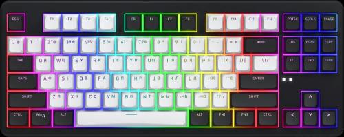 Клавіатура механічна HATOR Rockfall 3 Mecha TKL wireless orange (HTK850UA) black, QMK/VIA