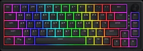 Клавіатура механічна HATOR Skyfall 65 (HTK1160UA) black-black, HATOR Sterling speed switches