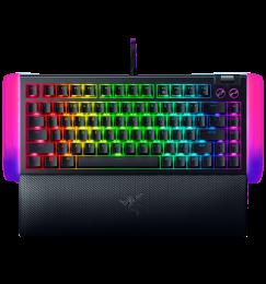 Клавіатура механічна RAZER BlackWidow V4 75%, Black (RZ03-05000100-R3M1)