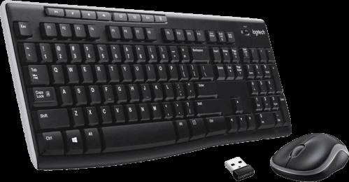 Комплект LOGITECH MK270 Wireless Combo - Black (920-004508)
