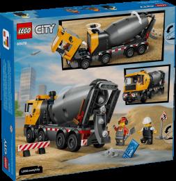 Конструктор LEGO City Бетонозмішувач (60478)