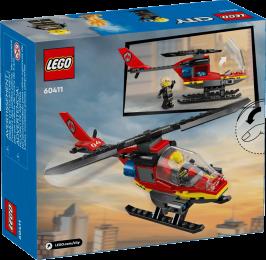 Конструктор LEGO City Пожежний рятувальний гелікоптер (60411)