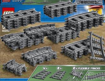 Конструктор LEGO City Рейки (60205)