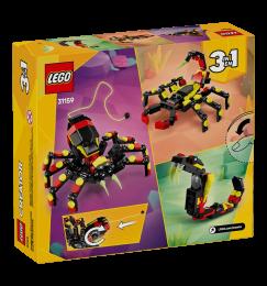 Конструктор LEGO Creator Дикі тварини: Дивовижний павук