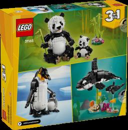 Конструктор LEGO Creator Дикі тварини: пандові (31165)