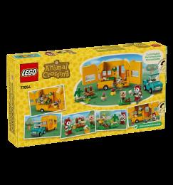 Конструктор LEGO Animal Crossing Садова крамниця і караван, що належать Leif