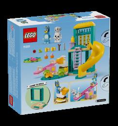 Конструктор LEGO Bluey Веселощі з Блуї та Хлоєю на ігровому майданчику