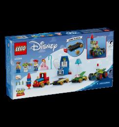 Конструктор LEGO Disney Pixar Святкування з Історії Іграшок: потяг і авто для перегонів