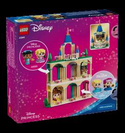 Конструктор LEGO Disney Princess Мініпринцеси Бель і Тіана з замком