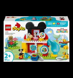 Конструктор LEGO DUPLO Disney Міккі Маус: Клубний будинок з Мінні та Плуто