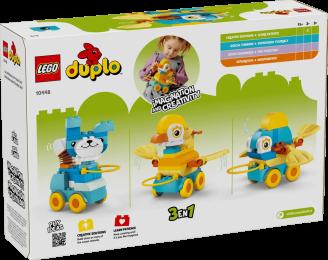 Конструктор LEGO DUPLO Town Тварини на колесах 3в1 (10448)