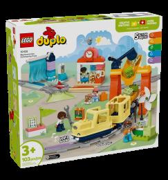 Конструктор LEGO DUPLO Town Великий інтерактивний громадський потяг
