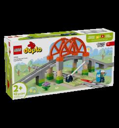 Конструктор LEGO DUPLO Town Додатковий набір. Залізничний міст і колії