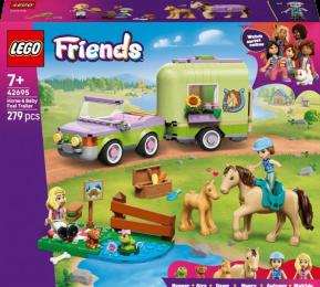 Конструктор LEGO Friends Причіп для коня й лошати (42695)
