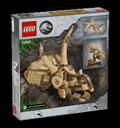 Конструктор LEGO Jurassic World  Скам'янілості динозаврів: череп трицератопса