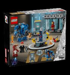 Конструктор LEGO Super Heroes Лабораторія Залізної Людини: зал обладунків