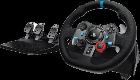 Контролер Logitech G29 Driving Force Racing Wheel - PC/PS3/PS4/PS5 - Black