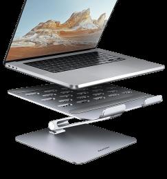 Підставка для ноутбуків AXAGON STND-LQ (розмір 10" - 16"), Сірий
