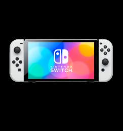 Портативна ігрова приставка Nintendo Switch OLED with White Joy-Con (045496453435)