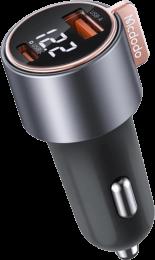Прикурювач Mcdodo [CC-3690] Digital Display PD Fast Car Charger 3A 75W (Black)