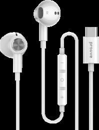 Проводные наушники Proove Echo (Type-C) white