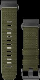 Ремінці для годинника Garmin QuickFit 26 тактичні нейлонові Ranger зелені