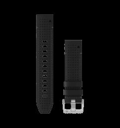 Ремінці для годинника Garmin QuickFit 22 MARQ GEN2 Collection шкіряні/FKM, чорні/зелені