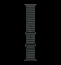 Ремінець Apple Watch Trail Loop 49mm/45mm Blue / Black Titanium Finish M/L (MYQ83)