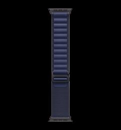 Ремінець Apple Watch Alpine Loop 49mm/45mm Navy / Black Titanium Finish Medium (MYPX3)