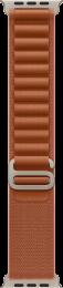 Ремінець Apple Watch Alpine Loop 49mm/45mm Terra Cotta / Natural Titanium Finish Medium (MFTC4)