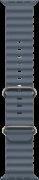 Ремінець Apple Watch Ocean Band 49mm/46mm Anchor Blue / Natural Titanium Finish (MGCC4)