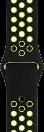 Ремінець Apple Watch Nike Sport Band 41mm Black/Volt (MTMN2)