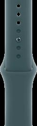 Ремінець Apple Watch Sport Band 42mm Lake Green S/M S10 (MXL93, MAX54)