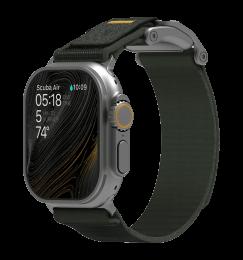 Ремінець AULUMU Stylish and Comfortable Watch Band for Apple Watch Ultra Green (A11-NL-SL-GN)