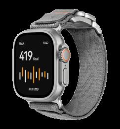 Ремінець AULUMU Titanium Mag Buckle Watch Band,Titanium Buckle - Gray  bk+black C03-TI-SL