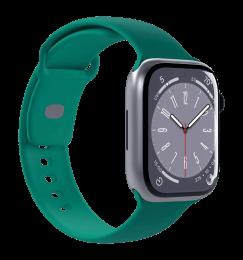Ремінець для годинника Puro "ICON" Silicone band Apple Watch 42-49mm SM &amp; ML Dark Green PUICNAW44DKGRN