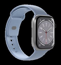 Ремінець для годинника Puro "ICON" Silicone band Apple Watch 42-49mm SM &amp; ML Light Blue PUICNAW44LBLUE