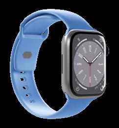 Ремінець для годинника Puro "ICON" Silicone band Apple Watch 42mm-49mm SM &amp; ML Dark Blue PUICNAW44BLUE