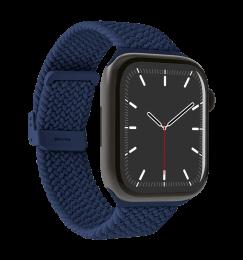 Ремінець для годинника Puro 'LOOP' band nylon Apple Watch 42-49mm Dark Blue PUAW44LOOPDKBLUE