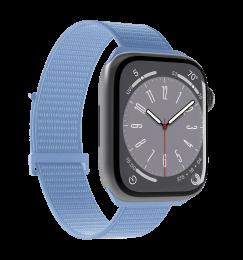Ремінець для годинника Puro "SPORT" nylon band Apple Watch 42-49mm, Blue PUSPORTAW44NBLUE