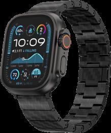 Ремінець Keephone MORGAN Apple Watch 38/40/41/44/45/49mm Black (KPMORGAN49BK)