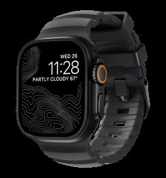 Ремінець Nomad Rocky Point Band Black Titanium Hardware Storm 46mm/49mm (NM014803858)