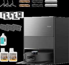 Робот-пилосос з вологим прибиранням Dreame Aqua 10 Ultra Roller Complete Black (RLH71DE-1-bl)