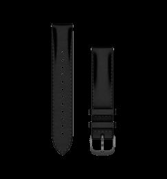 Швидкозмінні ремінці Garmin для смарт-годинника Forerunner 255S Collection (18 мм) шкіряні чорні із грифел