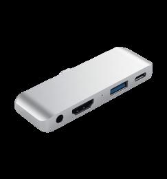 Satechi Aluminum Type-C Mobile Hub Pro Silver (ST-TCMPHS)
