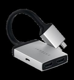 Satechi Type-C Dual HDMI Adapter Silver (ST-TCDHAS)