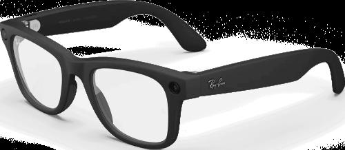 Смарт-окуляри Ray-Ban Meta Wayfarer [Gen 2] Standard Matte Black Frame / Clear Lenses (RW4012 601SSB 50-22)