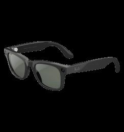 Смарт-окуляри Ray-Ban Meta Wayfarer [Gen 2] Standard Shiny Black/Clear to Graphite Green Transitions (RW4012 601/1M 50-22)